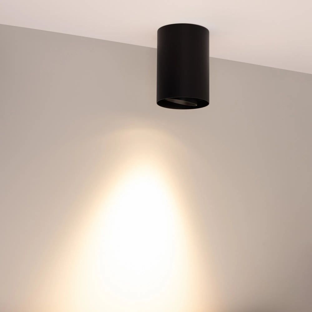 Светильник SP-FOCUS-R86-10W Warm3000 (BK, 36 deg, 230V) (Arlight, IP54 Металл, 5 лет) 054861