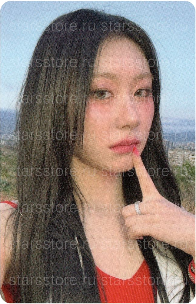 Фотокарта Chaeryeong ITZY - Girls Will Be Girls (Apple Music)