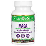 Paradise Herbs, Мака, 60 вегетарианских капсул (250 мг на капсулу)