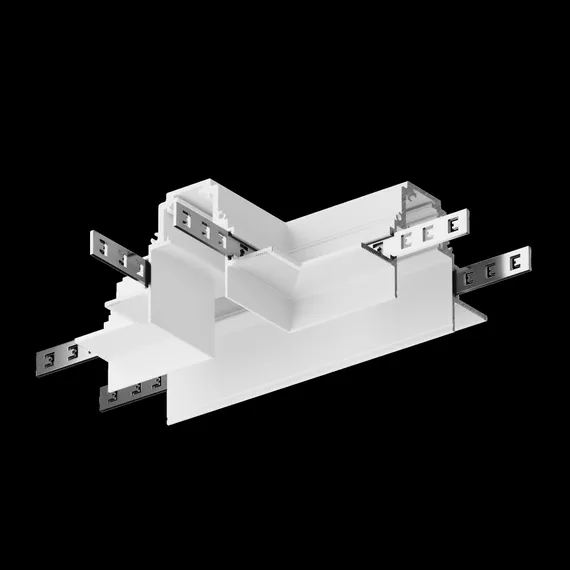 Коннектор Т-образный Gravity встраиваемый белый Technical tra010ct-42w