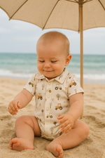 Боди кор.рукав 2 шт. в уп. "Little farmer"