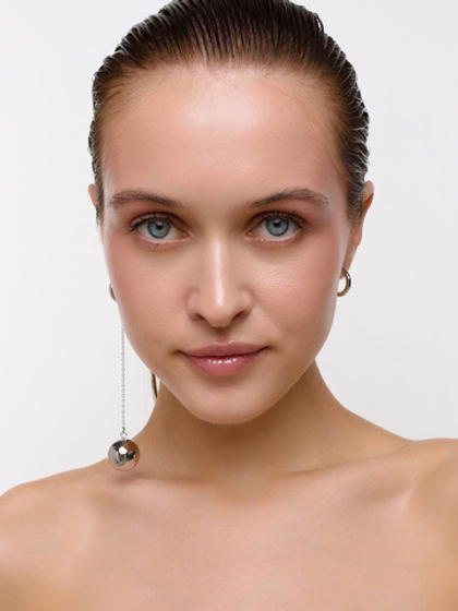 Серьги "Ball" Silver