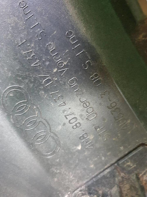 Бампер передний Audi Q8 (2018-2023) S-line