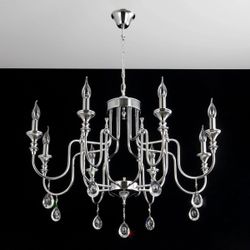 Citilux Рига CL437181 Люстра подвесная Хром