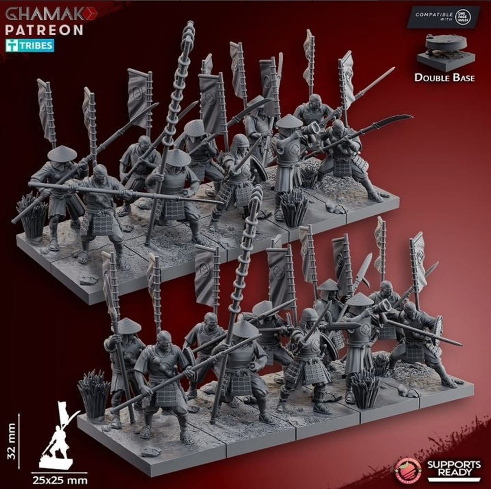 Cathay/Nippon Yari Ashigaru