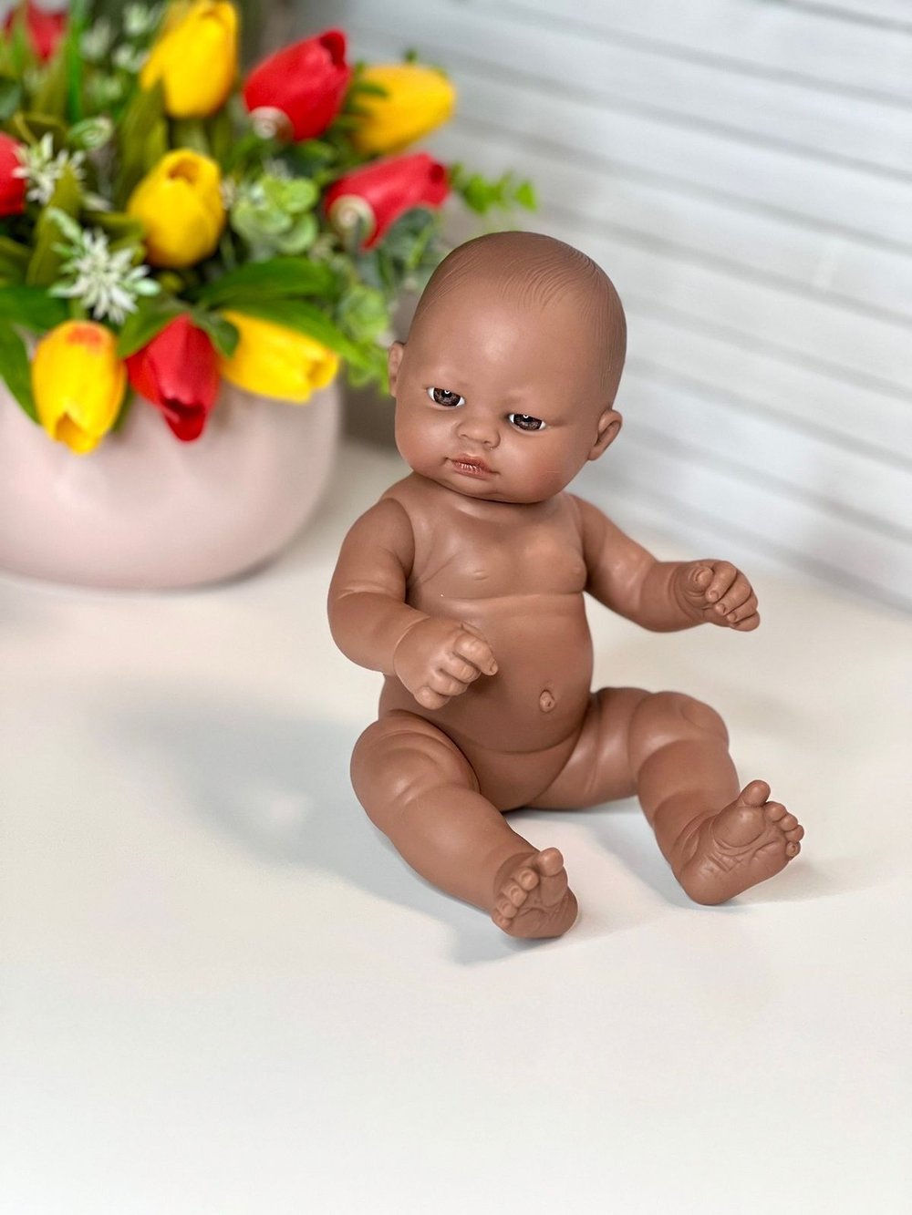 Кукла Berbesa виниловая 27см Recien Nacido в пакете (2503NRK)