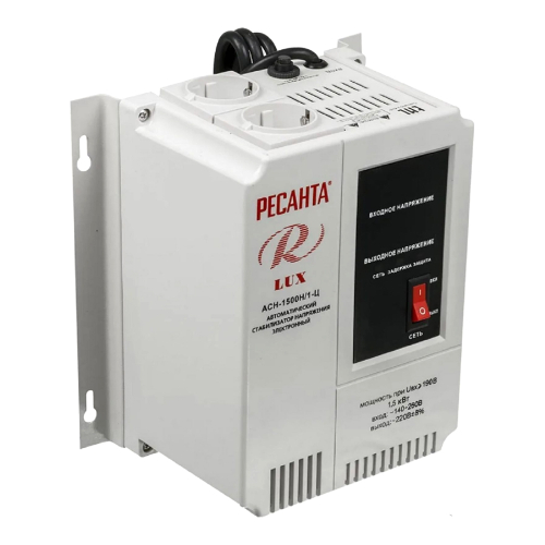 Силовой стабилизатор напряжения Ресанта АСН-1500Н/1-Ц