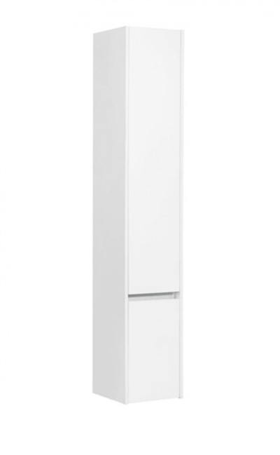 Пенал подвесной Акватон Стоун правая, белая