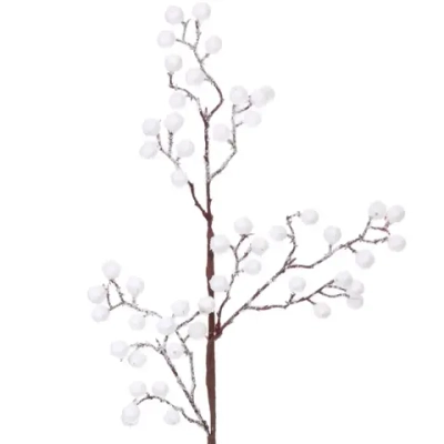 Ветка декоративная «Зимнее волшебство» 65 см