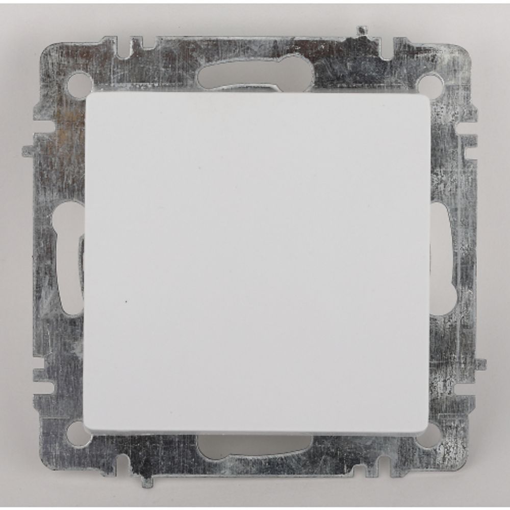 Переключатель Intro Accent 6-103-01 , 10А-250В, IP20, СУ, AL/CU, белый