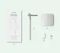 Ugreen LP143 Earphone Holder Stand Silver