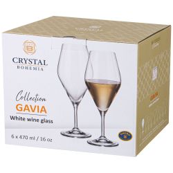 НАБОР БОКАЛОВ ДЛЯ ВИНА "GAVIA" ИЗ 6ШТ 470МЛ