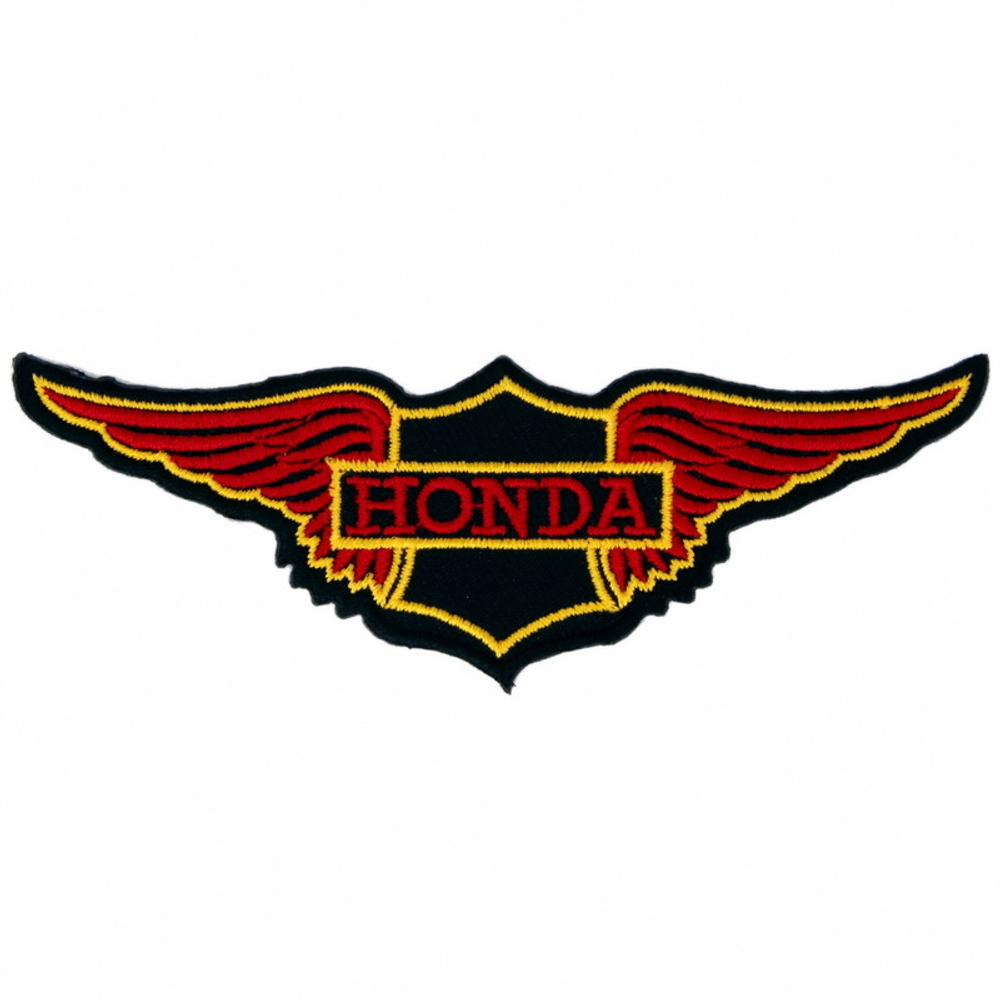 Нашивка Honda (крылья, красный)