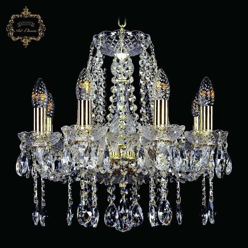 Подвесная люстра Art Classic 11.12.8.141.Gd.Sp