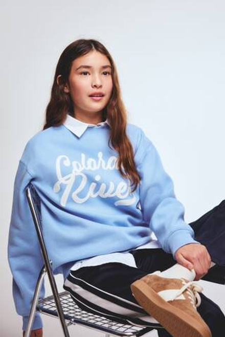 H&M Толстовка с принтом, синий