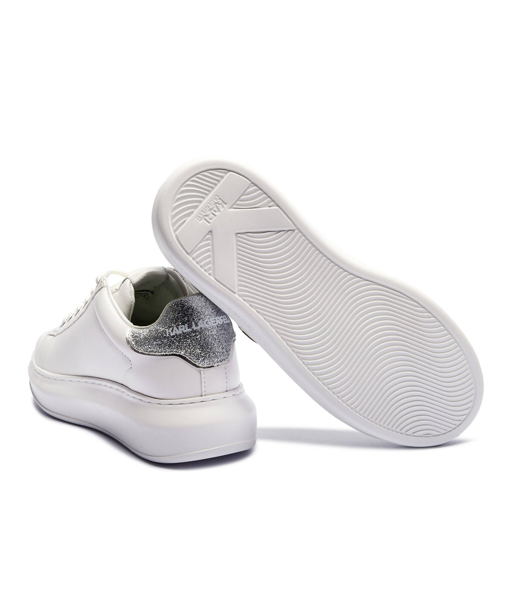 Кожаные кроссовки kapri Karl Lagerfeld - белый(KL62530N)