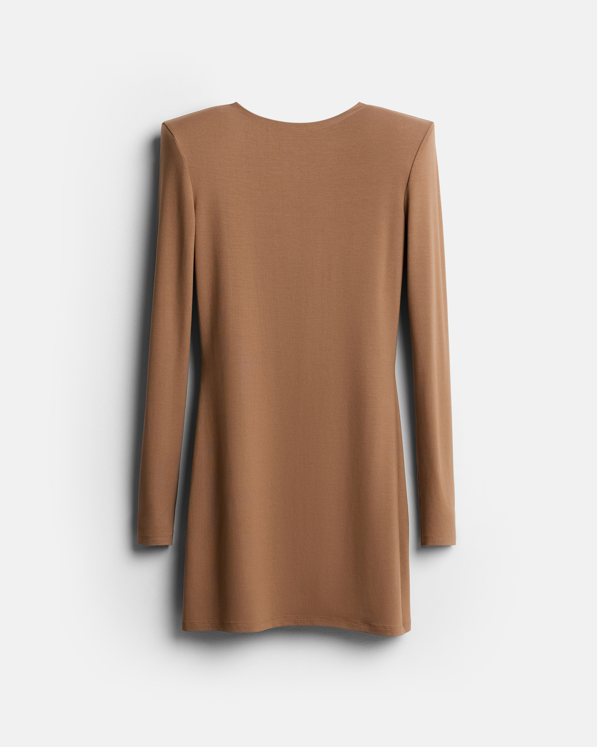 ПЛАТЬЕ-ЛОНГСЛИВ ИЗ ТРИКОТАЖА