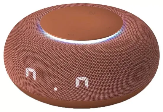Умная колонка VK Капсула мини (с часами), терракотовый
