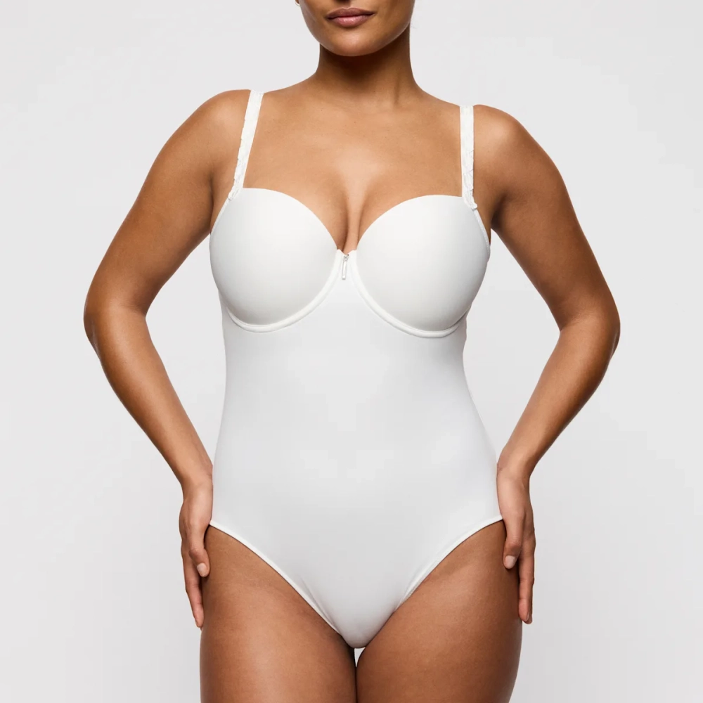 PRIMADONNA Twist Twixie Боди-балконет с поролоновой вставкой, натуральный
