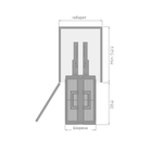 Стеллаж для хранения моющих средств FASHION