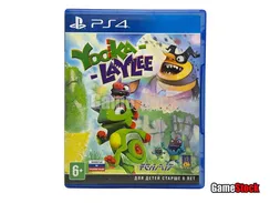 PS4 Yooka-Laylee (Б/У, Русские субтитры, CUSA-05721)