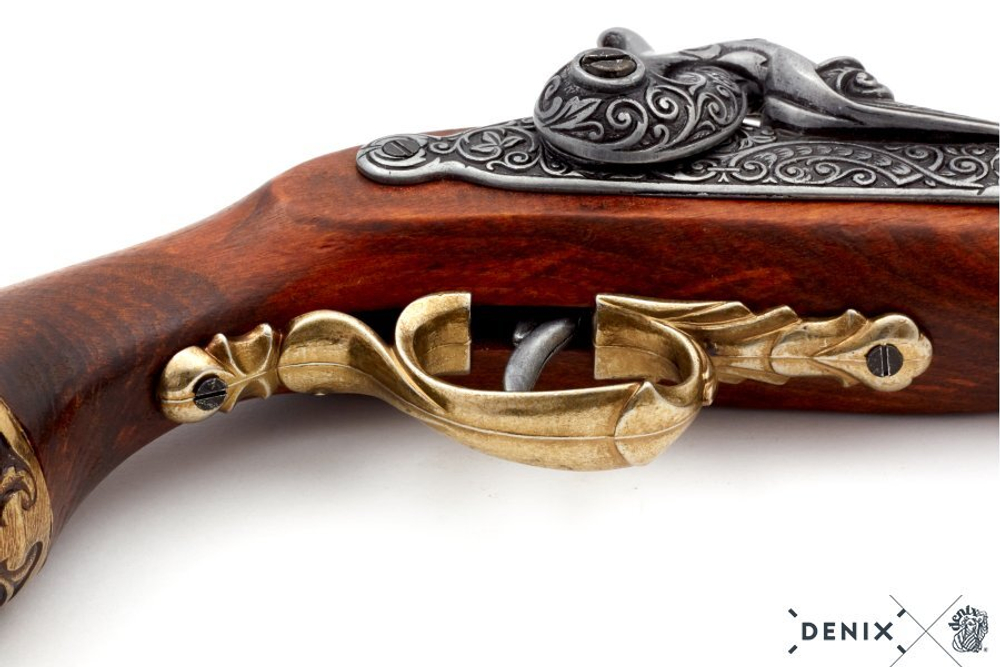 Пистоль итальянский, Брешиа, 1825 год, латунь DE-1013-L