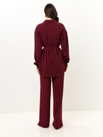 Бордовые брюки Сингапур