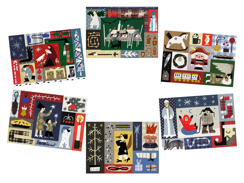 Набор «Зимние открытки»