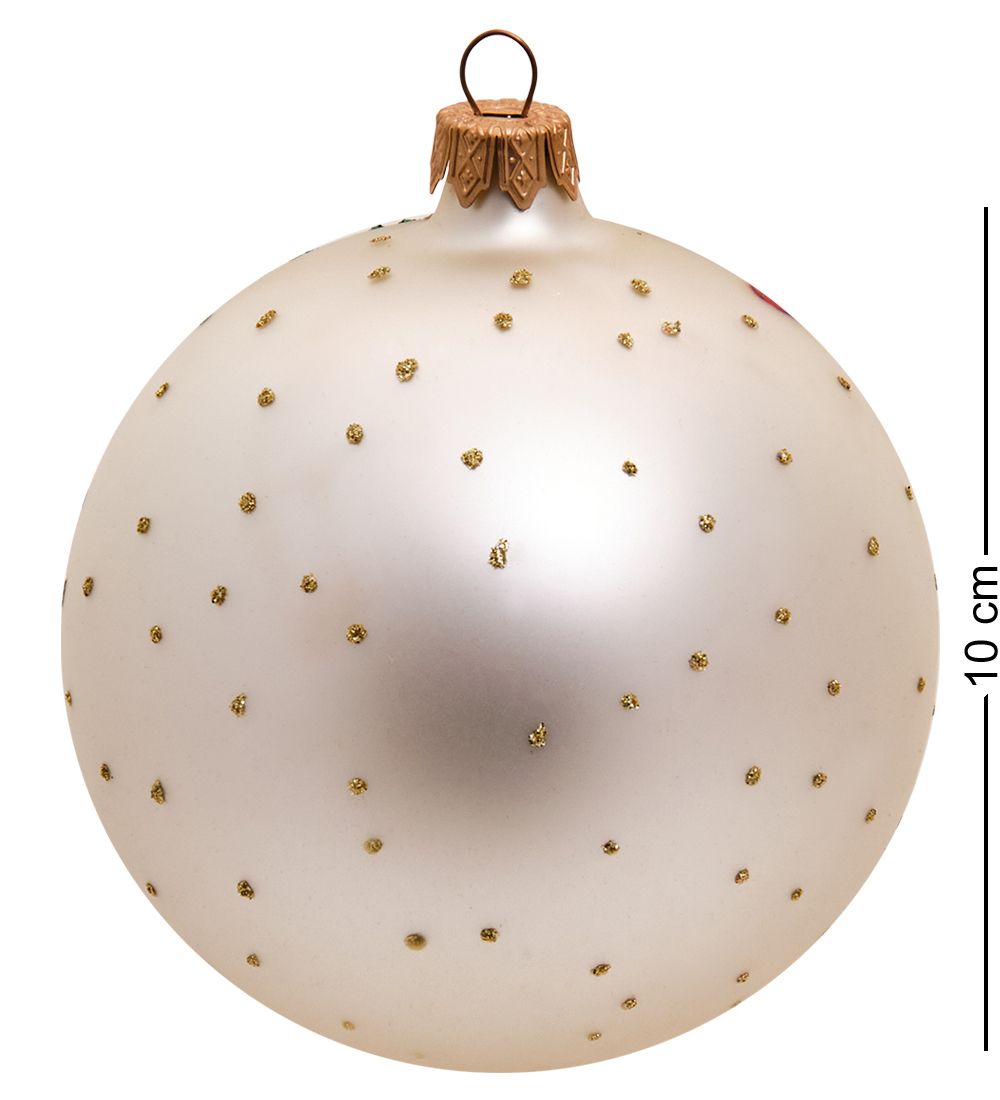 Элита НФШ-1486/2 Ел.украшение Шар «Девочка в окне» 100 мм