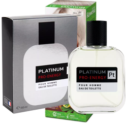 Туалетная вода для мужчин Platinum Pro-Energy Pour Homme Eau De Toilette 100 мл