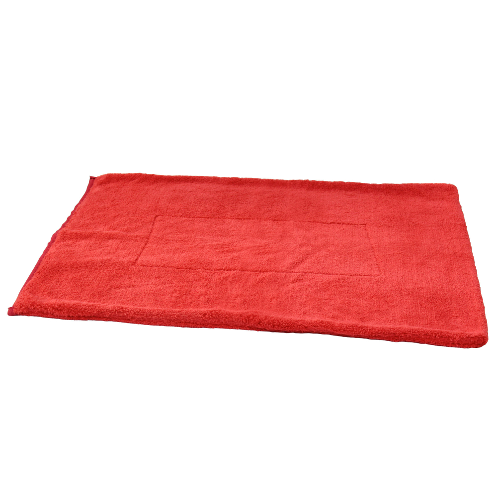 Полотенце из микрофибры для сушки "Big Red" плюшевое, 50*70 см, 1000 г/м