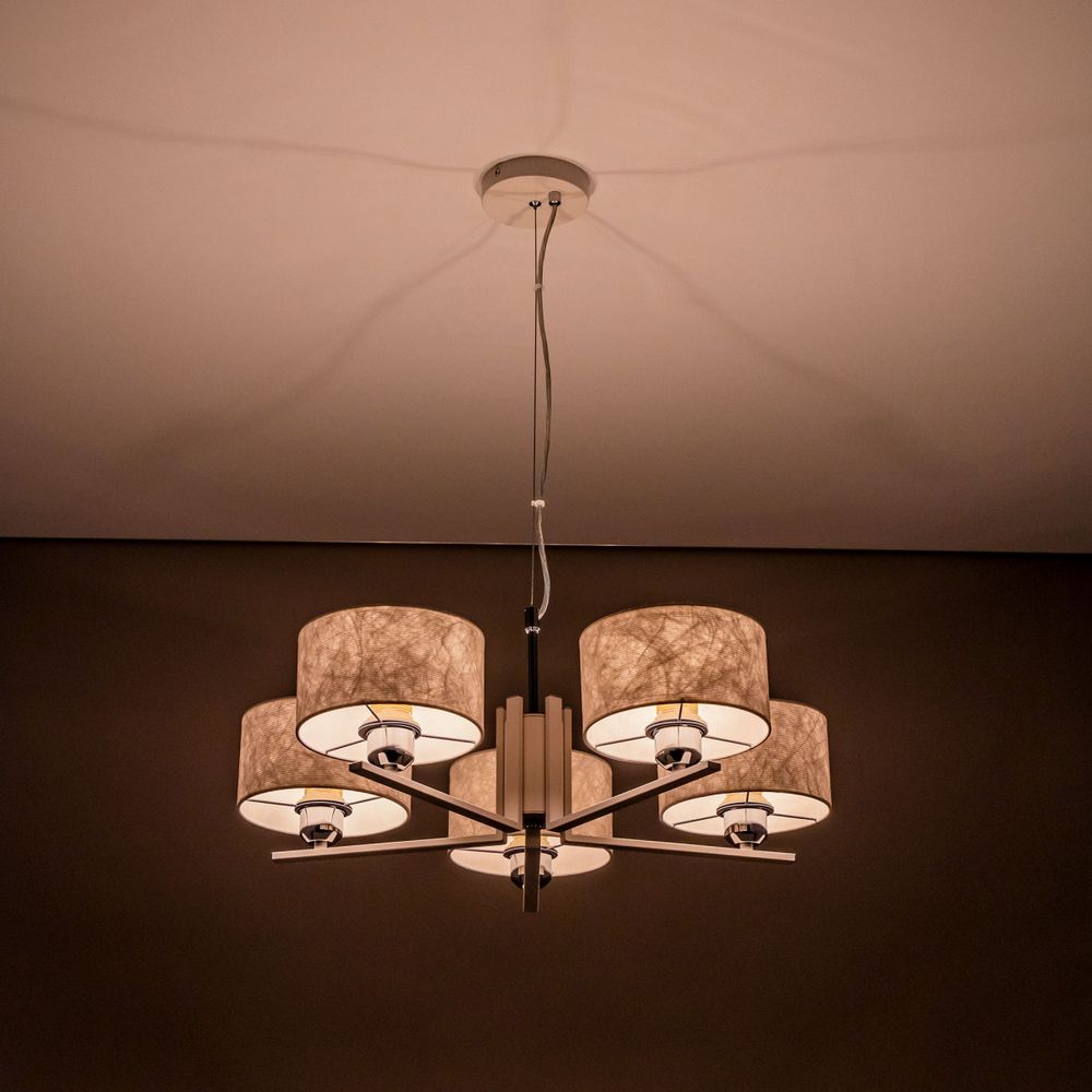 Citilux Тильда CL469150 Люстра подвесная с абажурами Белая