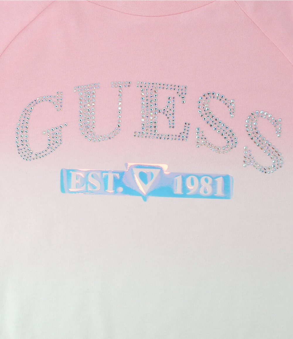 Футболка Guess - пудро-розовый(J4RI12 K8HM4)
