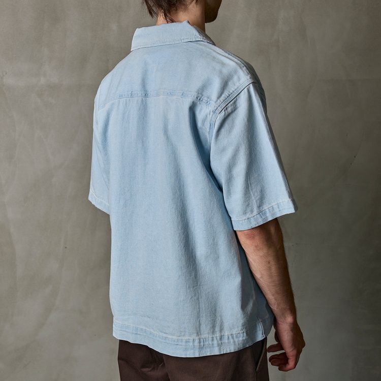 Рубашка мужская Dickies Short Sleeve Denim Shirt 