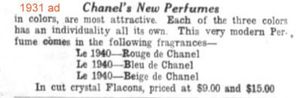 Chanel Le 1940 Rouge de