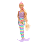 Кукла 29см. руки и ноги сгиб, русалка "София" (Карапуз)