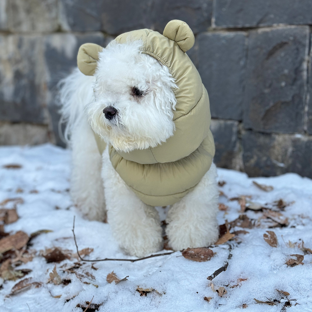 023 Шапка "Медведь" /капюшон к комбезам 671/672 PREMIUM (SSOOOK)