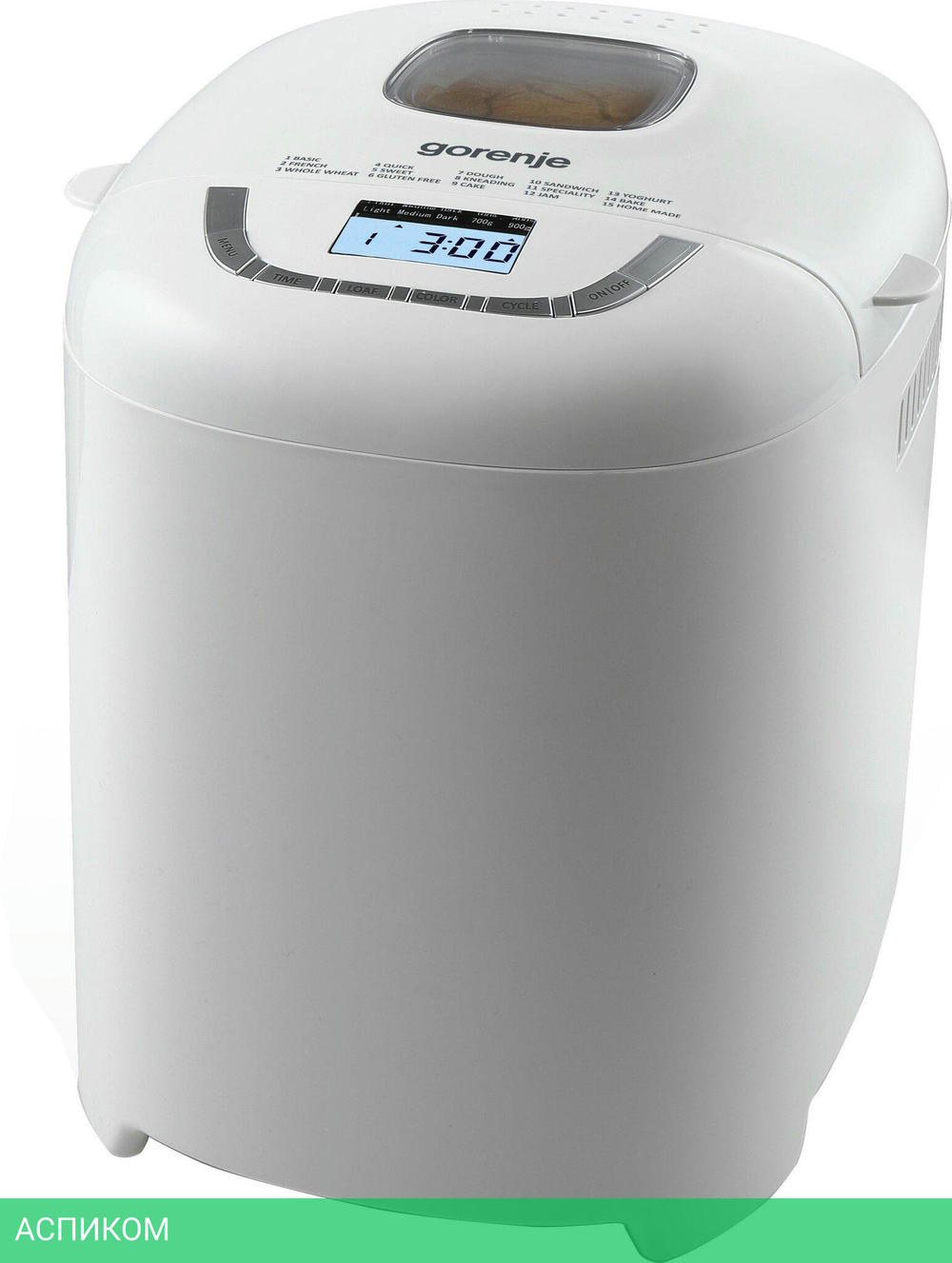 Хлебопечка Gorenje BM910WII