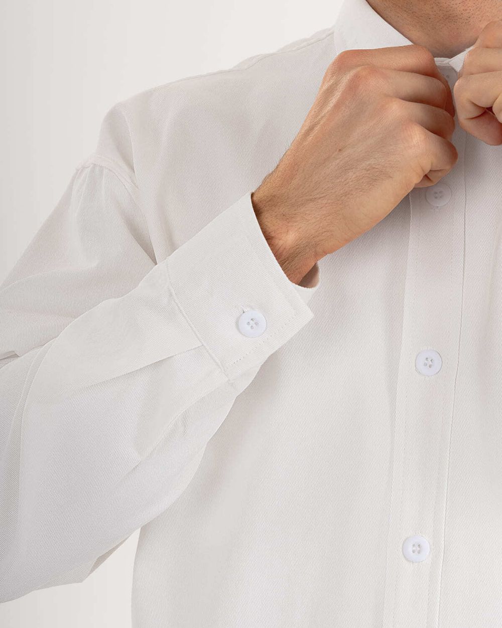 Рубашка Kefirmaykifer Вулкан хлопковая белая