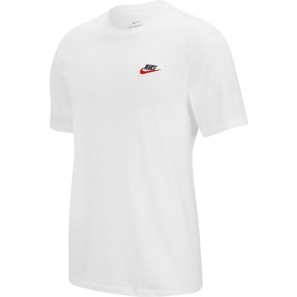 Мужская теннисная футболка Nike NSW Club Tee M - белый