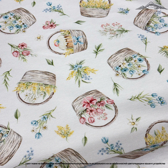 Дак/Duck Digital Рис.8 | ш.180 см | 220 г/м² | 65% хлопок, 35% полиэстер