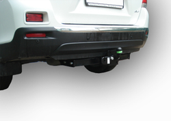 Фаркоп(прицепное) Лидер-Плюс для TOYOTA HIGHLANDER 2010-2013(паспорт и сертификат в комплекте)(без электрики)T119-F