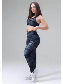 Леггинсы женские Sturmer GymLady (Multicam Black)