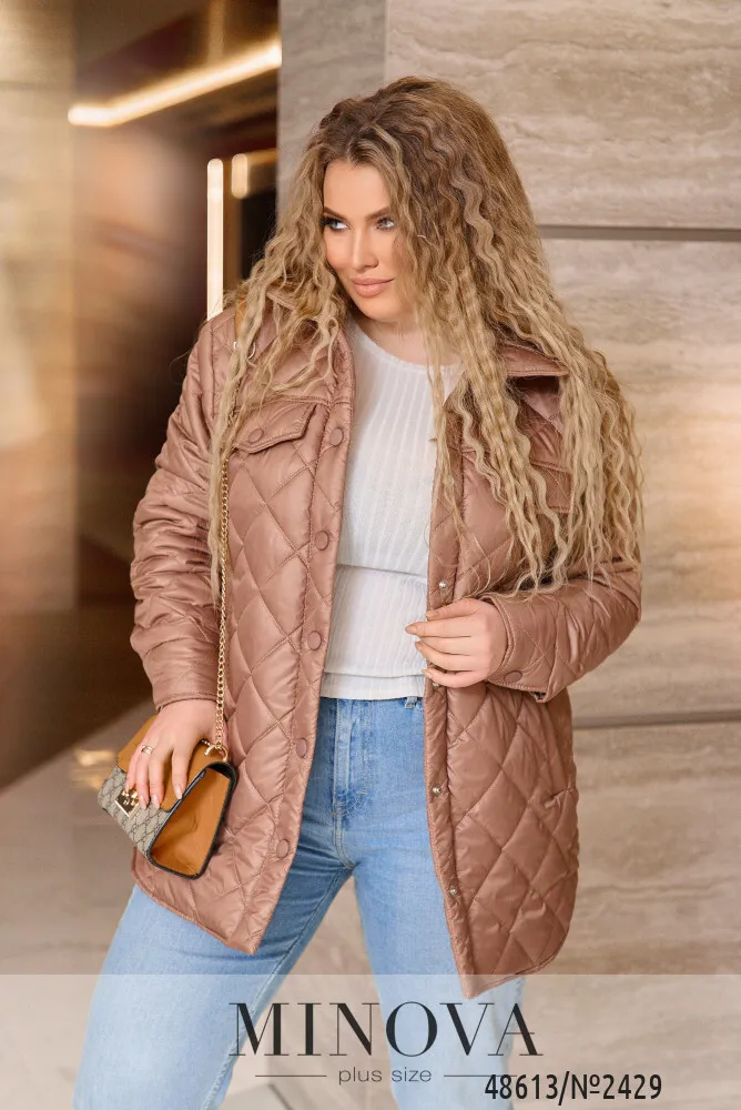 Куртка 2429-капучино Minova