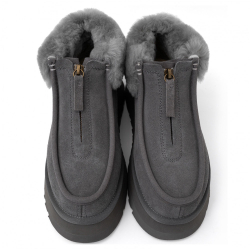 UGG Funkette Platform Boots Grey