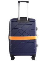 Чемодан 463 / С ремнем / Полипропилен