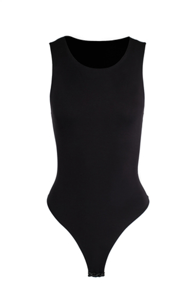 "BODY BASE" Боди без рукавов из эластичного трикотажа