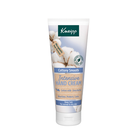 Kneipp Cottony Smooth хлопок, крем для рук, 75 мл