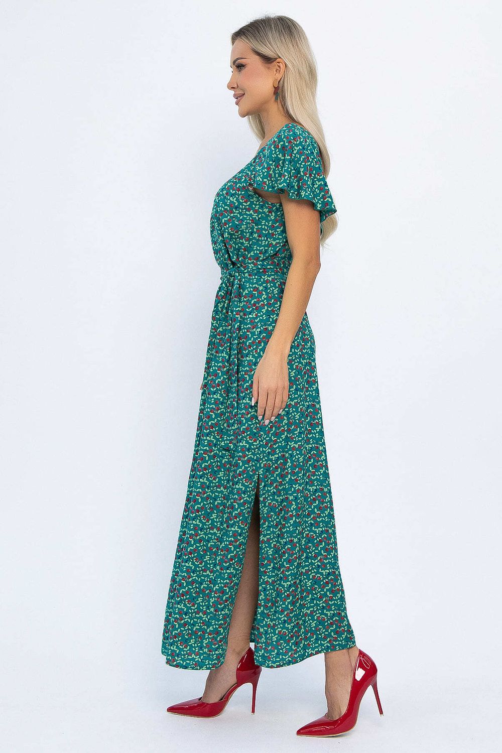 Платье Вечер свиданий (зеленое) П13830-16М LT Collection