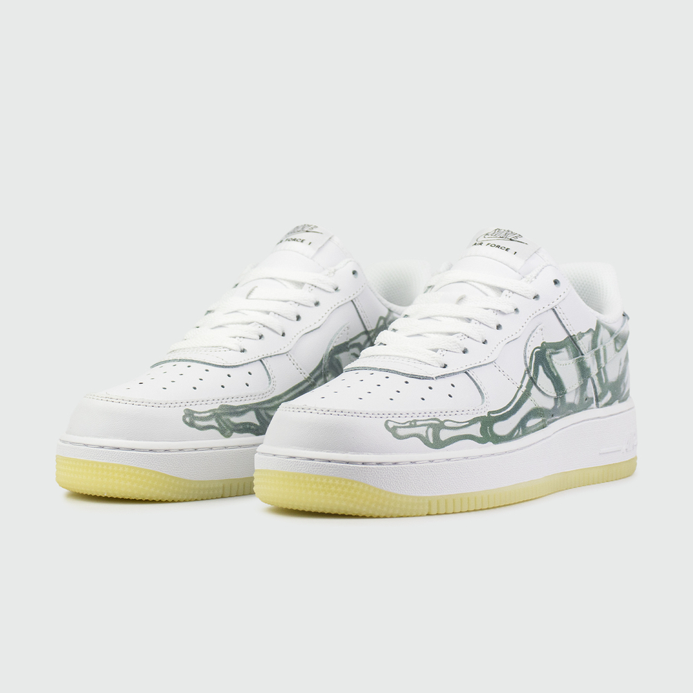 Кроссовки Nike Air Force 1 Low Skeleton Wmns Triple White